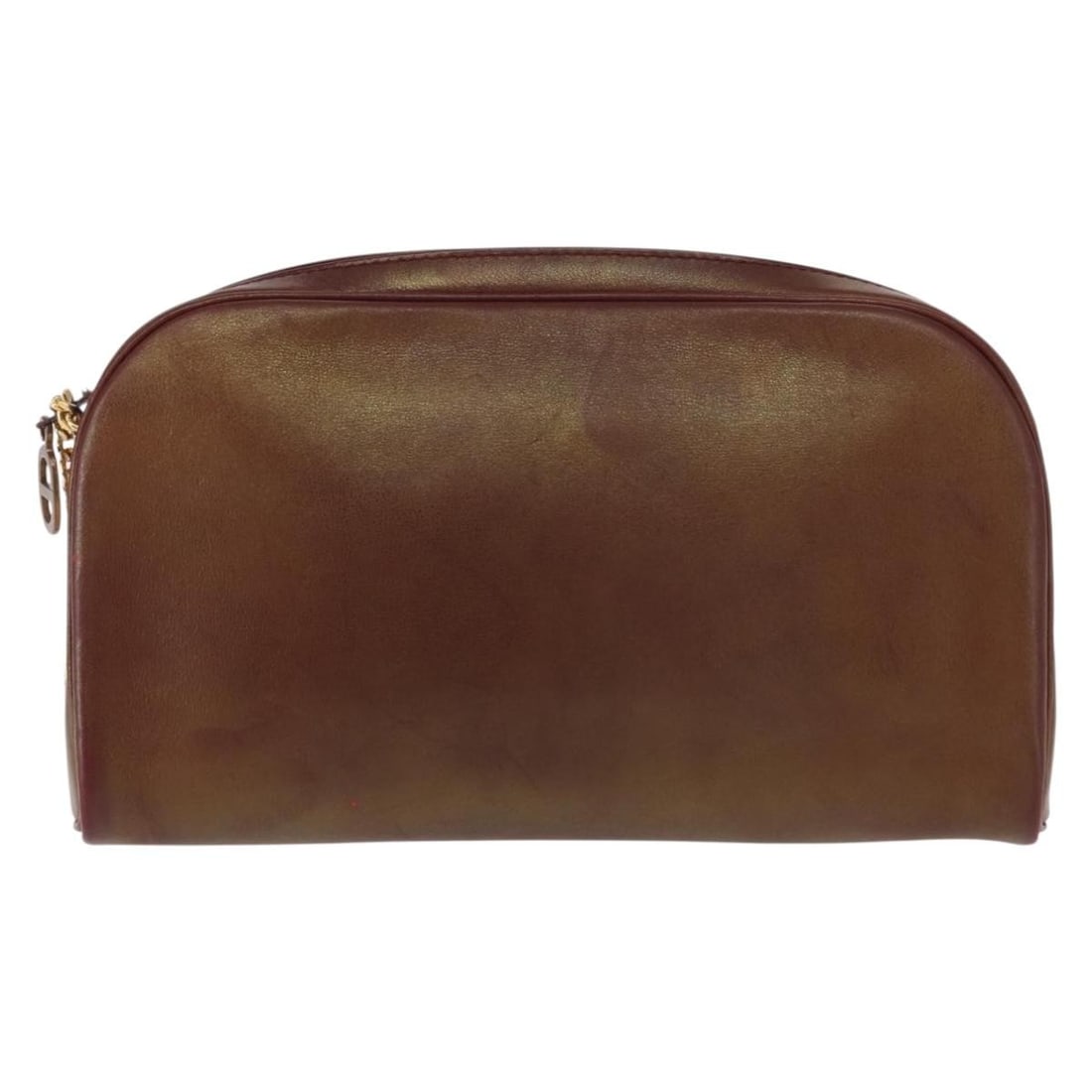 Red Leather Christian Dior Shoulder Bag Vintage 22cm by 13cm by 5cm: Red Leather Christian Dior Shoulder Bag Vintage 22cm by 13cm by 5cm This pre-owned Christian Dior vintage shoulder bag for women features red leather construction with a classic silhouette. It shows s