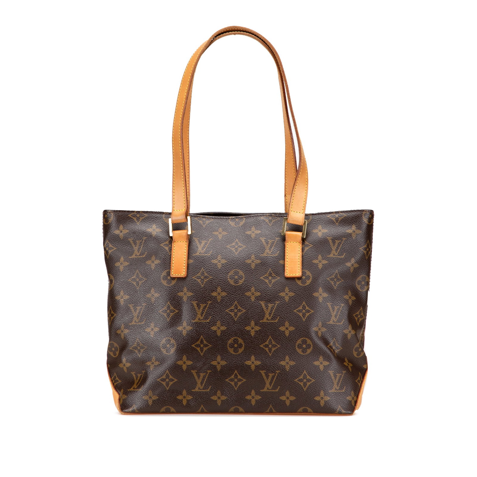 Louis Vuitton Monogram Cabas Piano Bag with Leather Trim (1 of 11)
