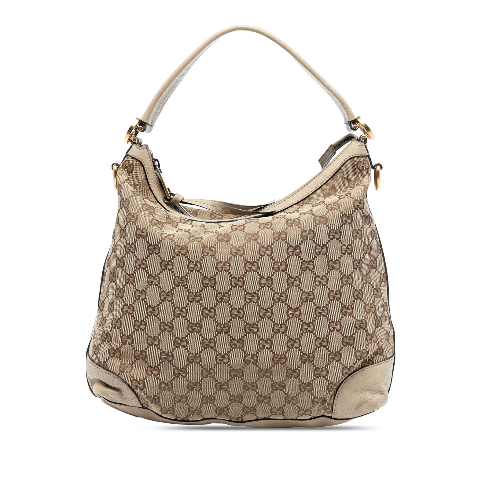 Small GG Canvas Miss GG Hobo Satchel with Leather Trim by Gucci (1 of 7)