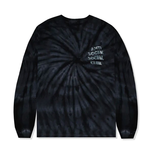 Anti Social Social Club Not Fair Tie Dye Black Long Sleeve Shirt Large: Anti Social Social Club Not Fair Tie Dye Black Long Sleeve Shirt Large This is an authentic Anti Social Social Club Not Fair tie dye long sleeve tee in black. The item is un-used and in unworn conditi