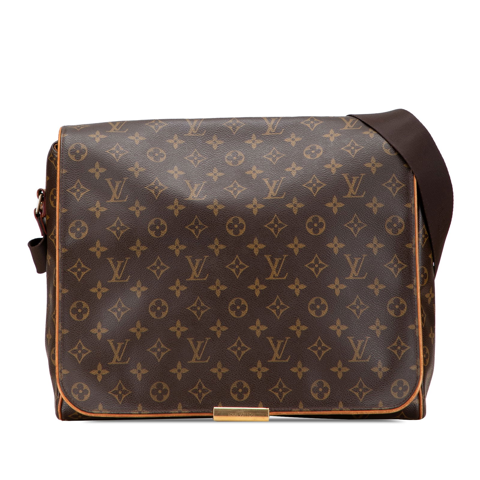 Louis Vuitton Monogram Abbesses Bag with Vachetta Leather Trim (1 of 11)