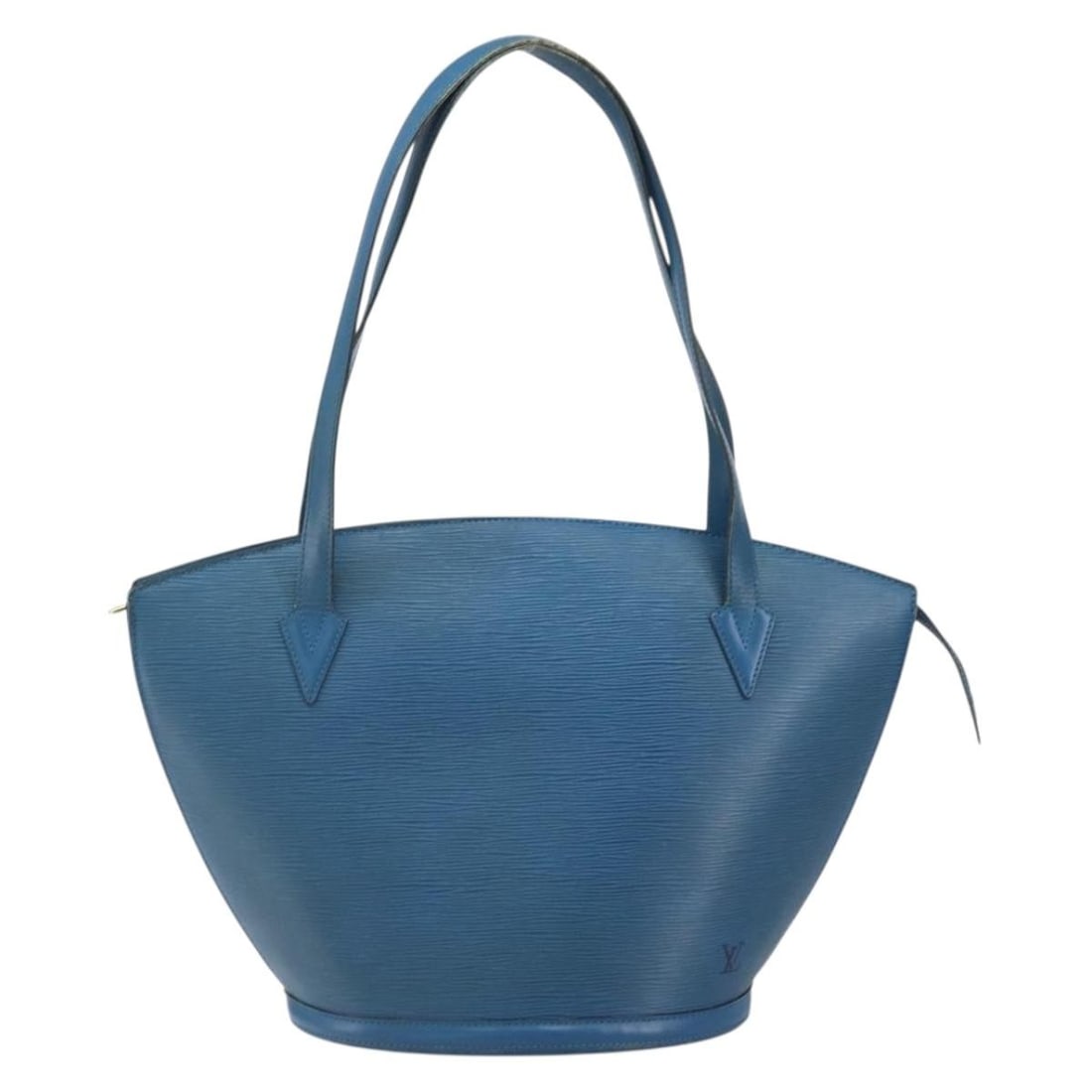 Blue Epi Leather Louis Vuitton Saint Jacques Bag for Women (1 of 18)