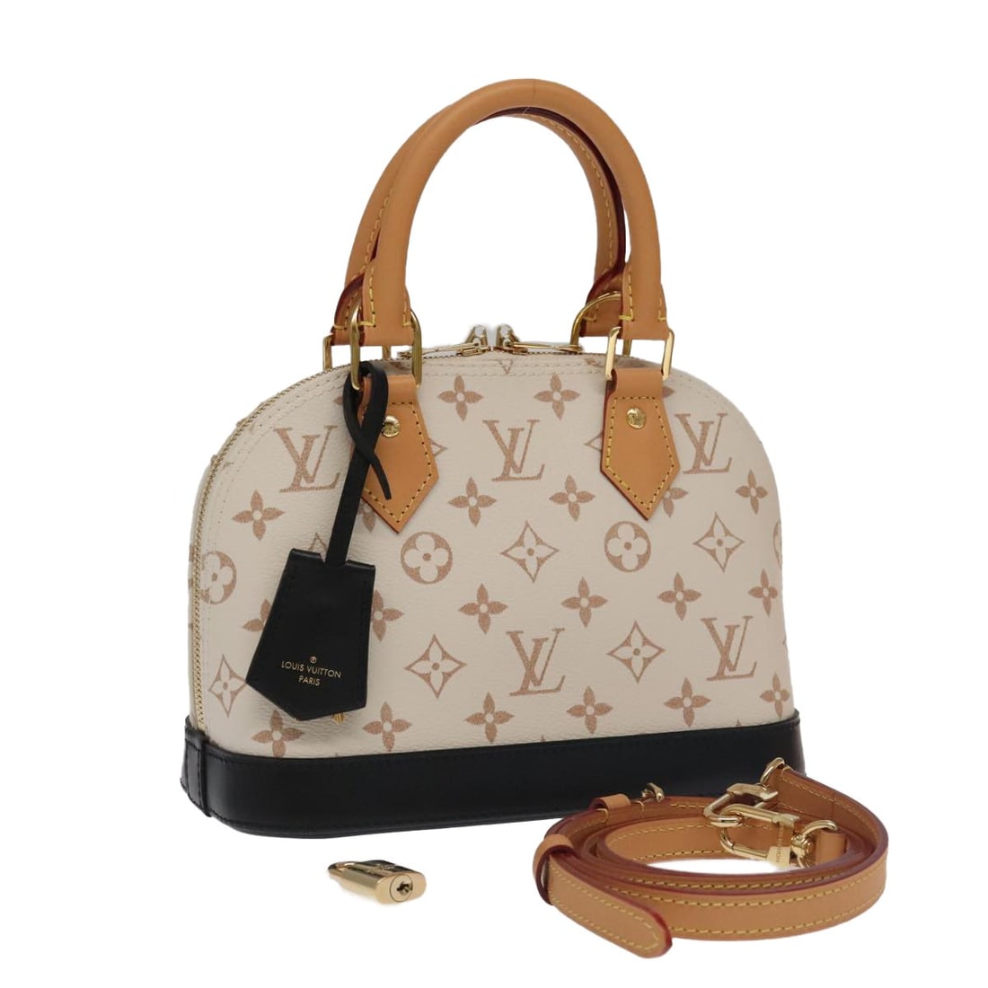 LOUIS VUITTON Monogram Dune Alma BB Hand Bag M46922 with Accessories (1 of 18)