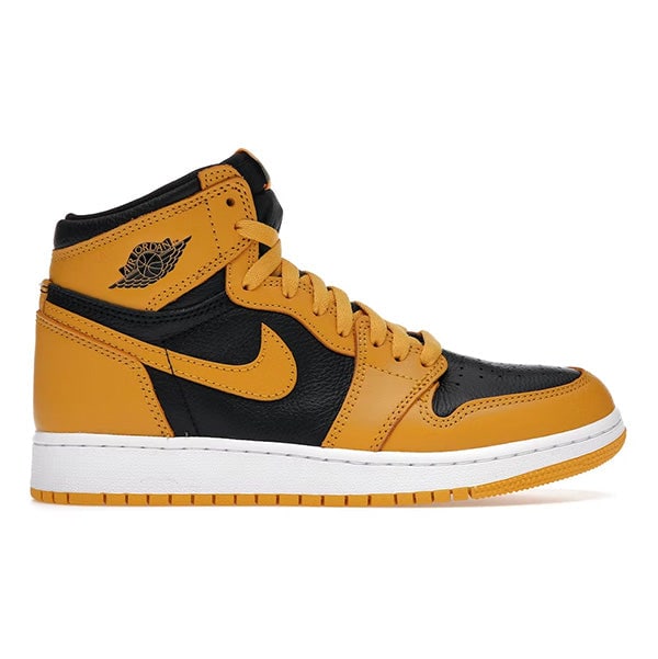 Air Jordan 1 Retro High Pollen Grade School Sneakers: Air Jordan 1 Retro High Pollen Grade School Sneakers Authentic Jordan 1 Retro High Pollen (GS) sneakers in un-used and unworn condition. Features the classic high-top silhouette in the Pollen colorway