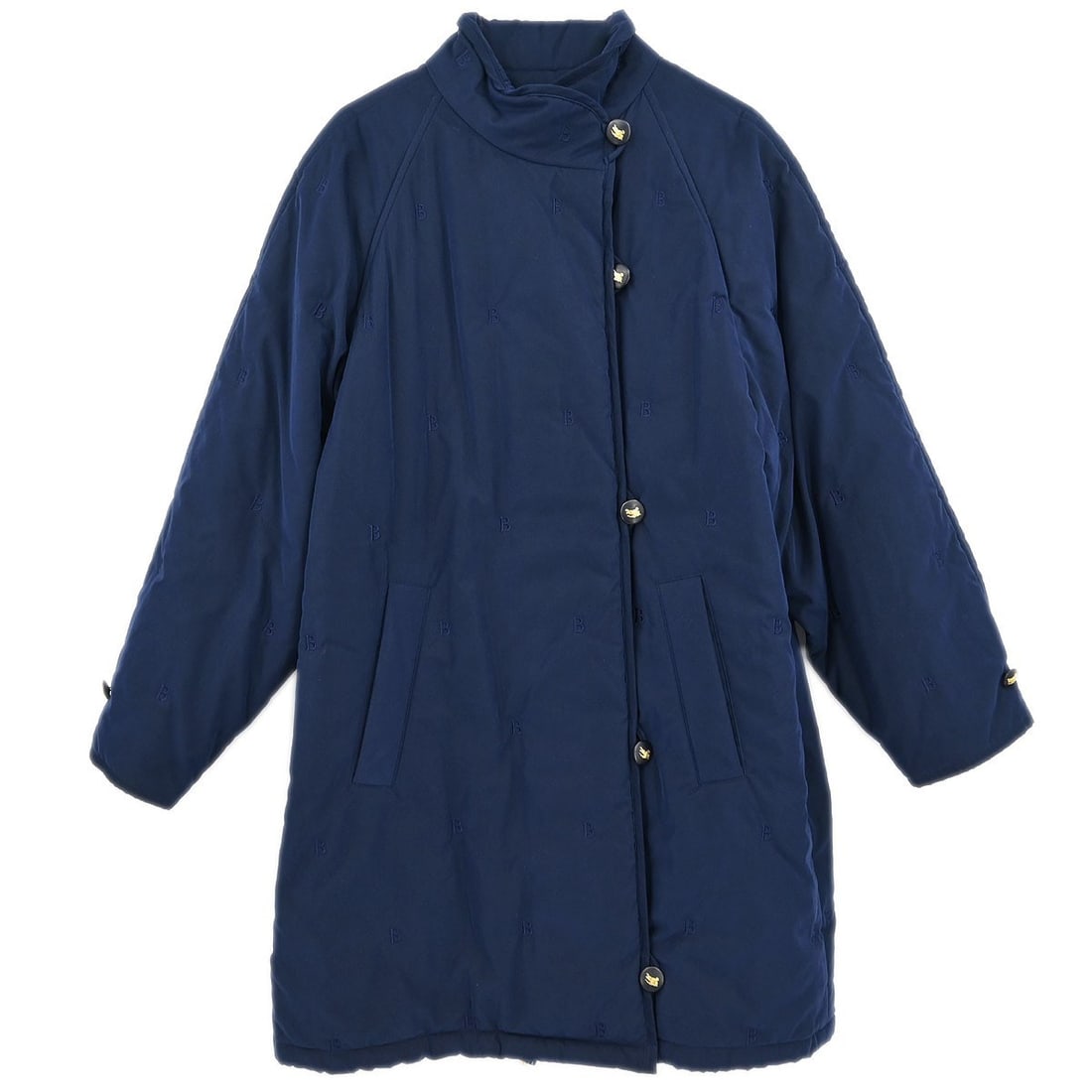Burberrys Navy Coat BGP99-185-28 Casual Fall Winter (1 of 10)