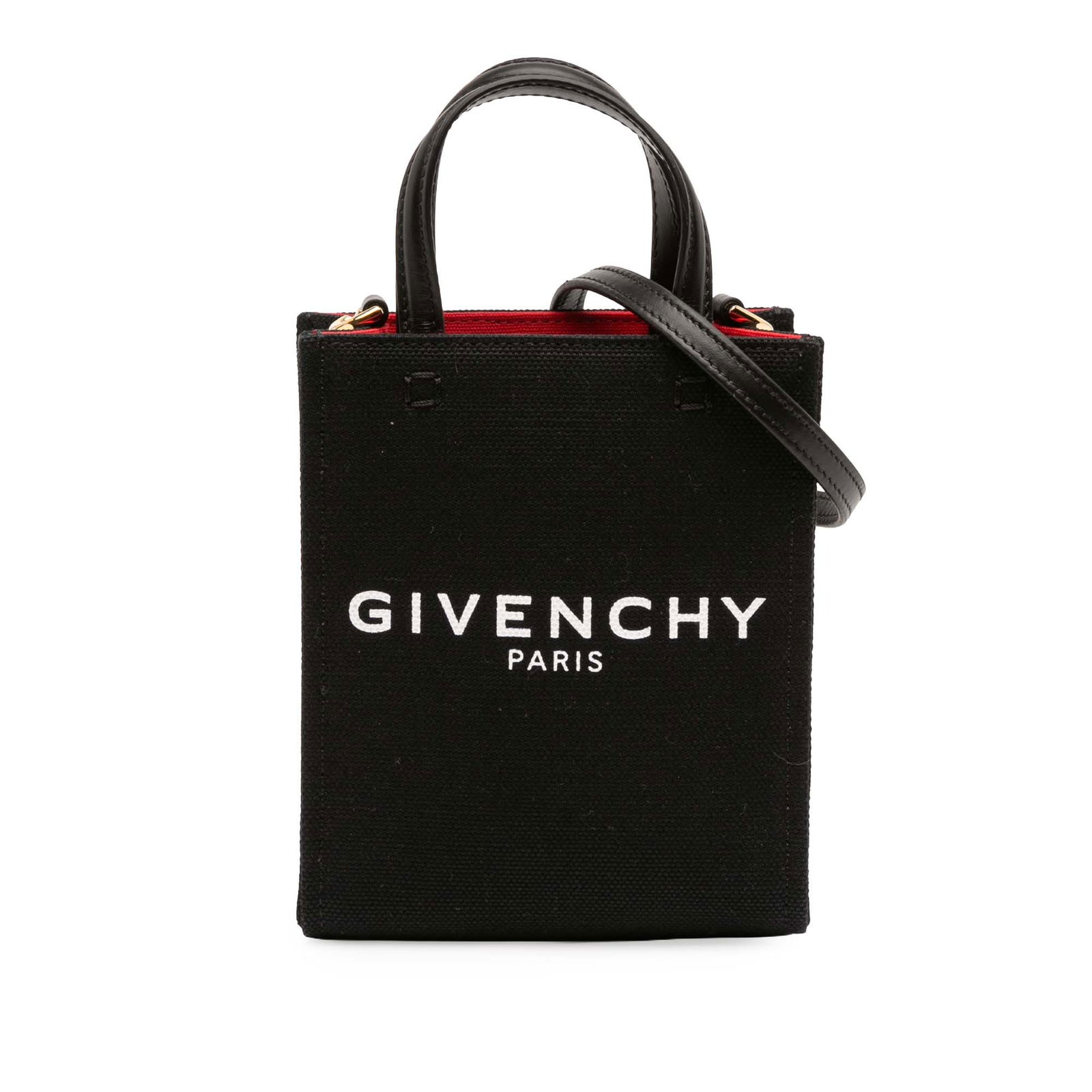 Mini Canvas G Tote Satchel by Givenchy with Leather Handles (1 of 12)