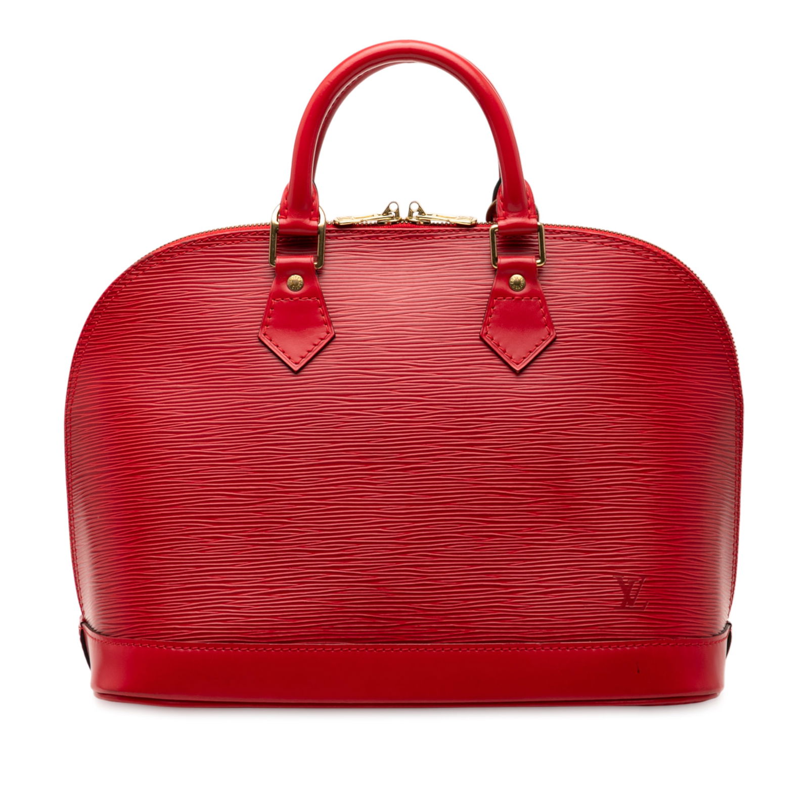 Louis Vuitton Epi Alma PM Red Leather Bag (1 of 7)