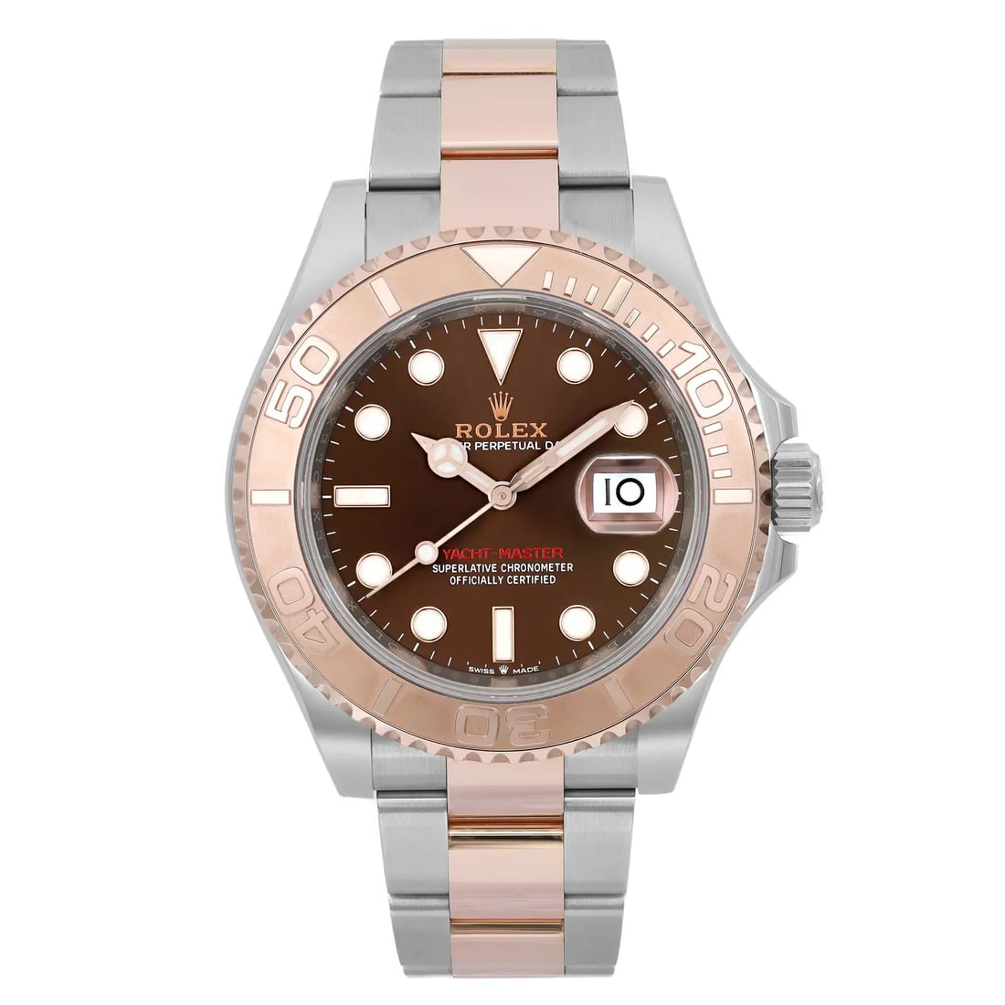 Rolex Yacht-Master 40mm Automatic Steel Rose Gold Chocolate Dial Watch 126621 (1 of 6)