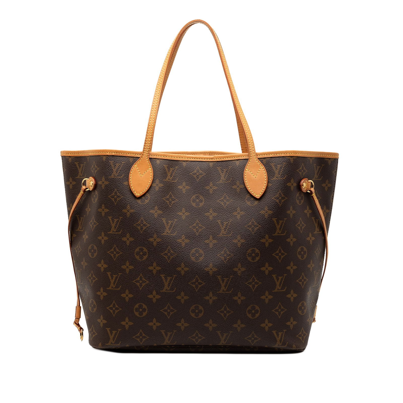 Louis Vuitton Neverfull MM Tote in Monogram Canvas with Vachetta Leather Trim (1 of 8)