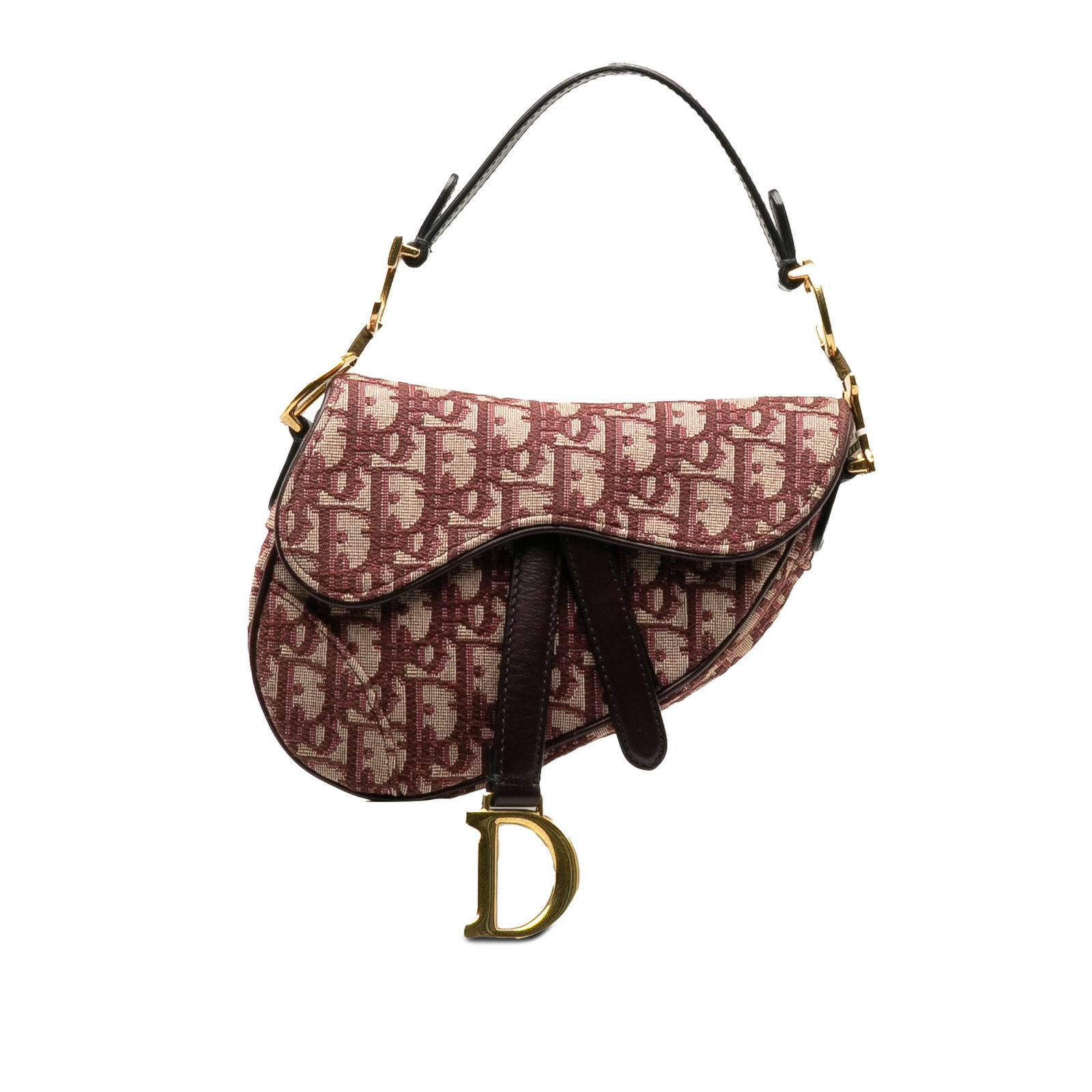 Dior Mini Oblique Saddle Bag Red Fabric Italy: Dior Mini Oblique Saddle Bag Red Fabric Italy This Dior Mini Oblique Canvas Saddle Bag is a stylish accessory made from durable fabric with a vibrant red hue. The bag features a classic saddle shape,