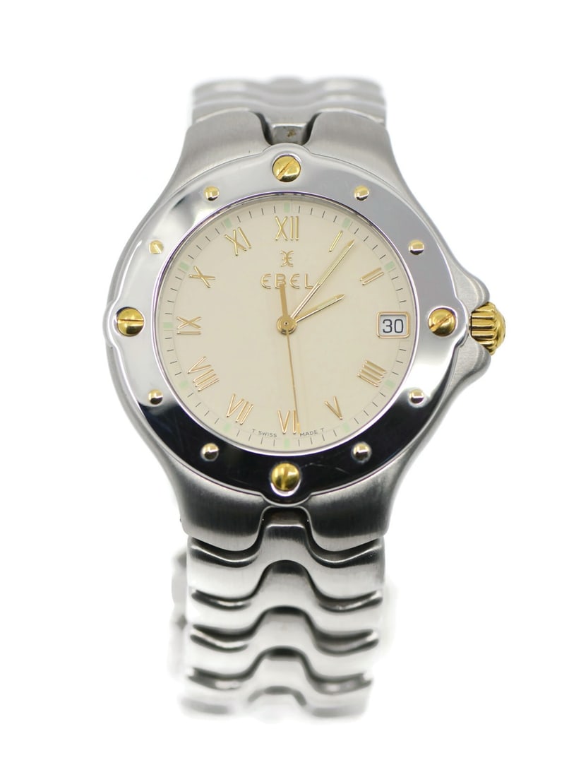 Ebel Sportwave Quartz Stainless Steel Wristwatch Ref E6187631 Swiss Made (1 of 5)