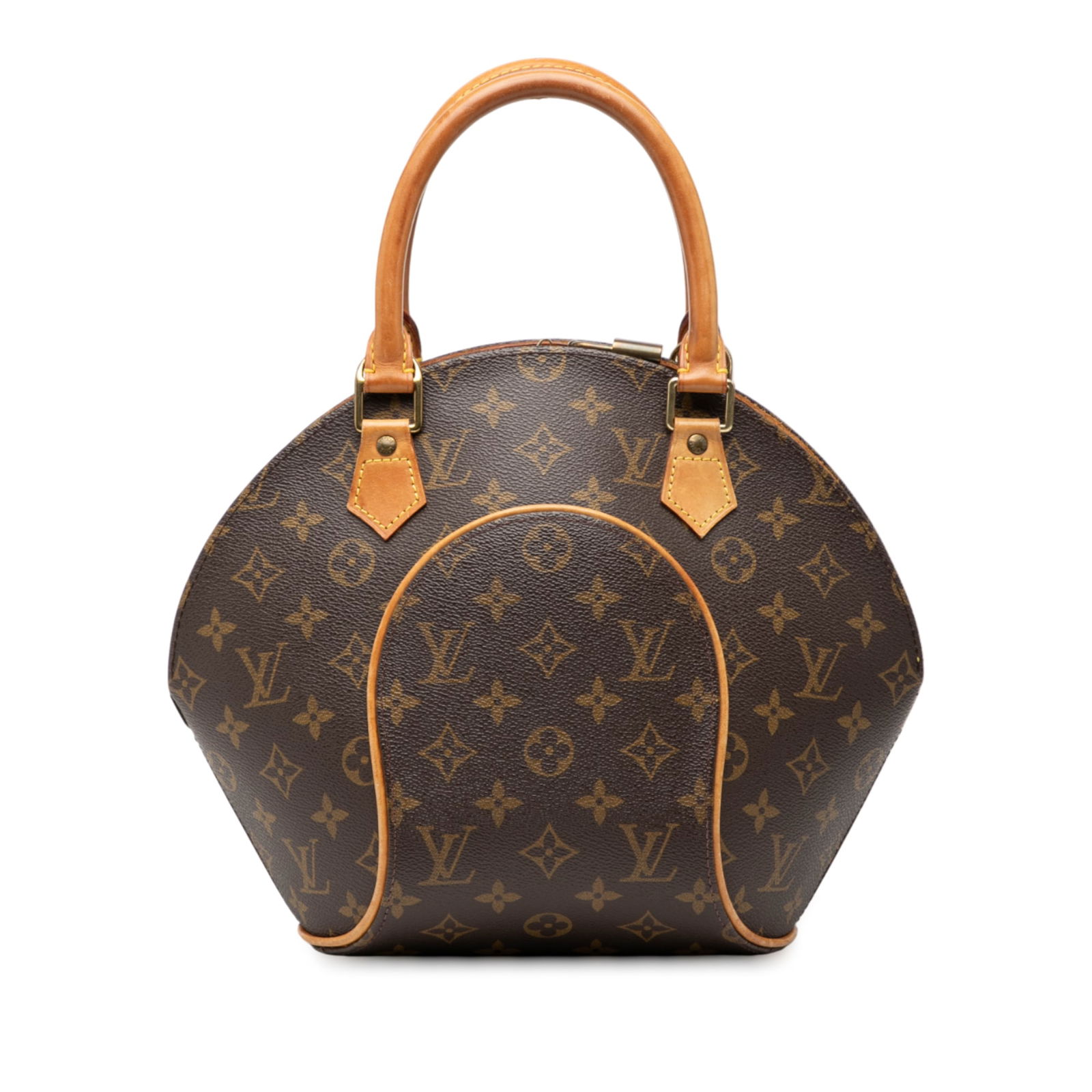 Louis Vuitton Ellipse PM Brown Monogram Canvas Structured Handbag (1 of 7)