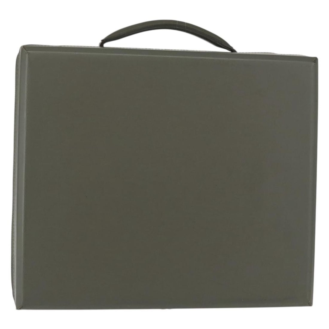 Grasset Luke Gray Canvas Business Bag by Louis Vuitton: Grasset Luke Gray Canvas Business Bag by Louis Vuitton This Louis Vuitton Grasset Luke Business Bag is crafted from durable gray canvas and designed for unisex use. It features a structured silhouette