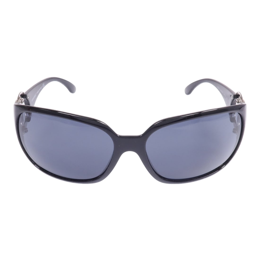 Black 6014 PVC Sunglasses by CHANEL with CC Logo (1 of 9)