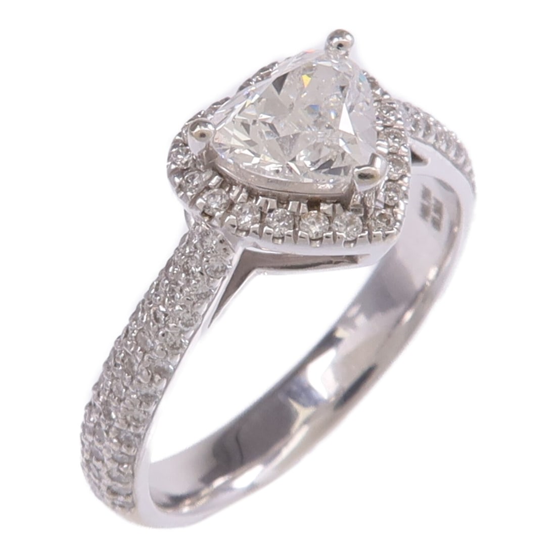 18K White Gold Diamond Ring Size US 6 (1 of 10)