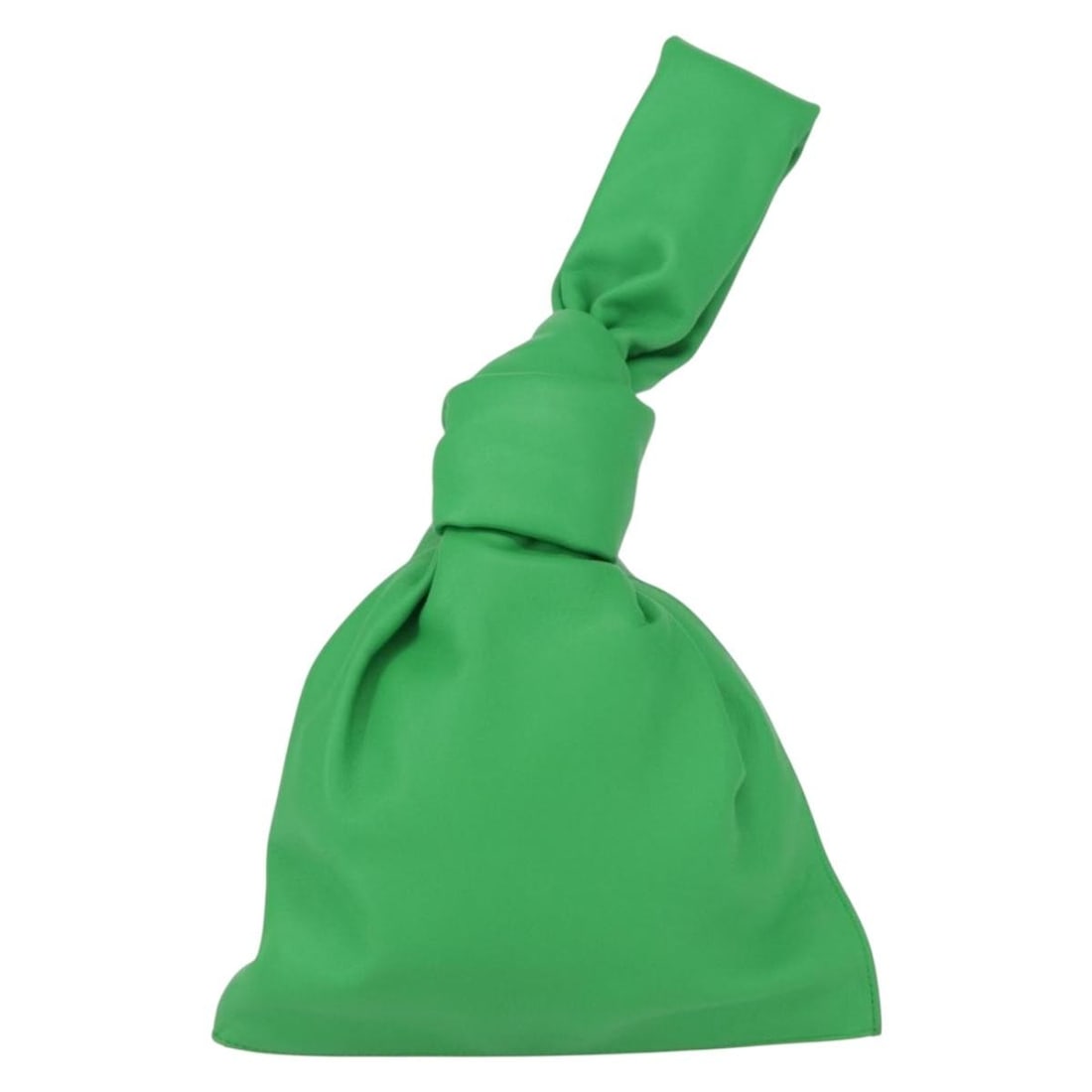 Green Leather BV Twist Bag by Bottega Veneta for Women: Green Leather BV Twist Bag by Bottega Veneta for Women This Bottega Veneta BV Twist Bag is crafted from green leather and is designed for women. The bag is in very good condition, with the exterior, i