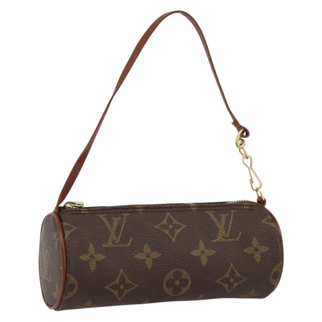 Louis Vuitton Papillon Monogram Canvas Mini Pochette Brown 15.5cm: Louis Vuitton Papillon Monogram Canvas Mini Pochette Brown 15.5cm This Louis Vuitton Papillon Pochette for women features the classic Monogram canvas in brown. The compact handbag measures 15.5cm x 6c