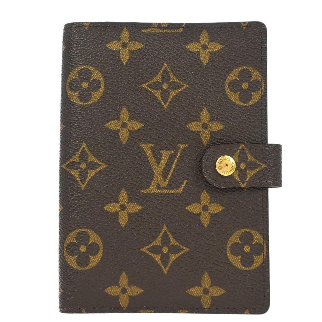 Louis Vuitton Brown Monogram Agenda PM R20005 Notebook Cover (1 of 7)