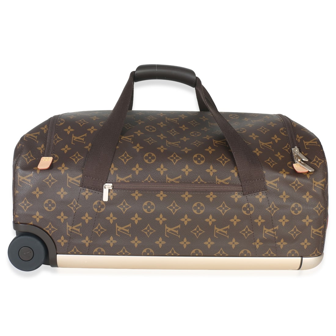 Monogram Canvas Soft Duffle 55 Bag with Accessories by Louis Vuitton: Monogram Canvas Soft Duffle 55 Bag with Accessories by Louis Vuitton The Louis Vuitton Monogram Canvas Horizon Soft Duffle 55 is a stylish duffle bag crafted in France from the brand's signature brown