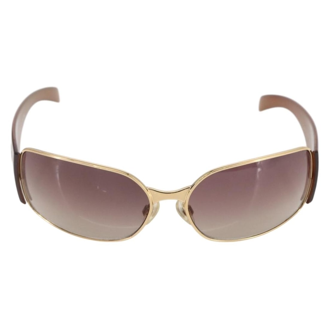 Chanel Burgundy Plastic Logo CC Women's Sunglasses Made in Italy (1 of 10)
