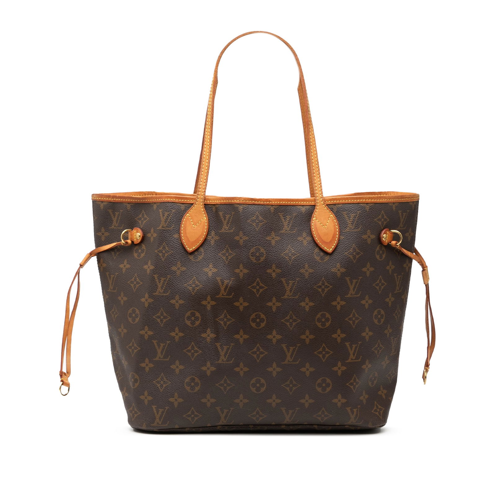 Louis Vuitton Neverfull MM Monogram Canvas Tote with Vachetta Leather Trim (1 of 8)