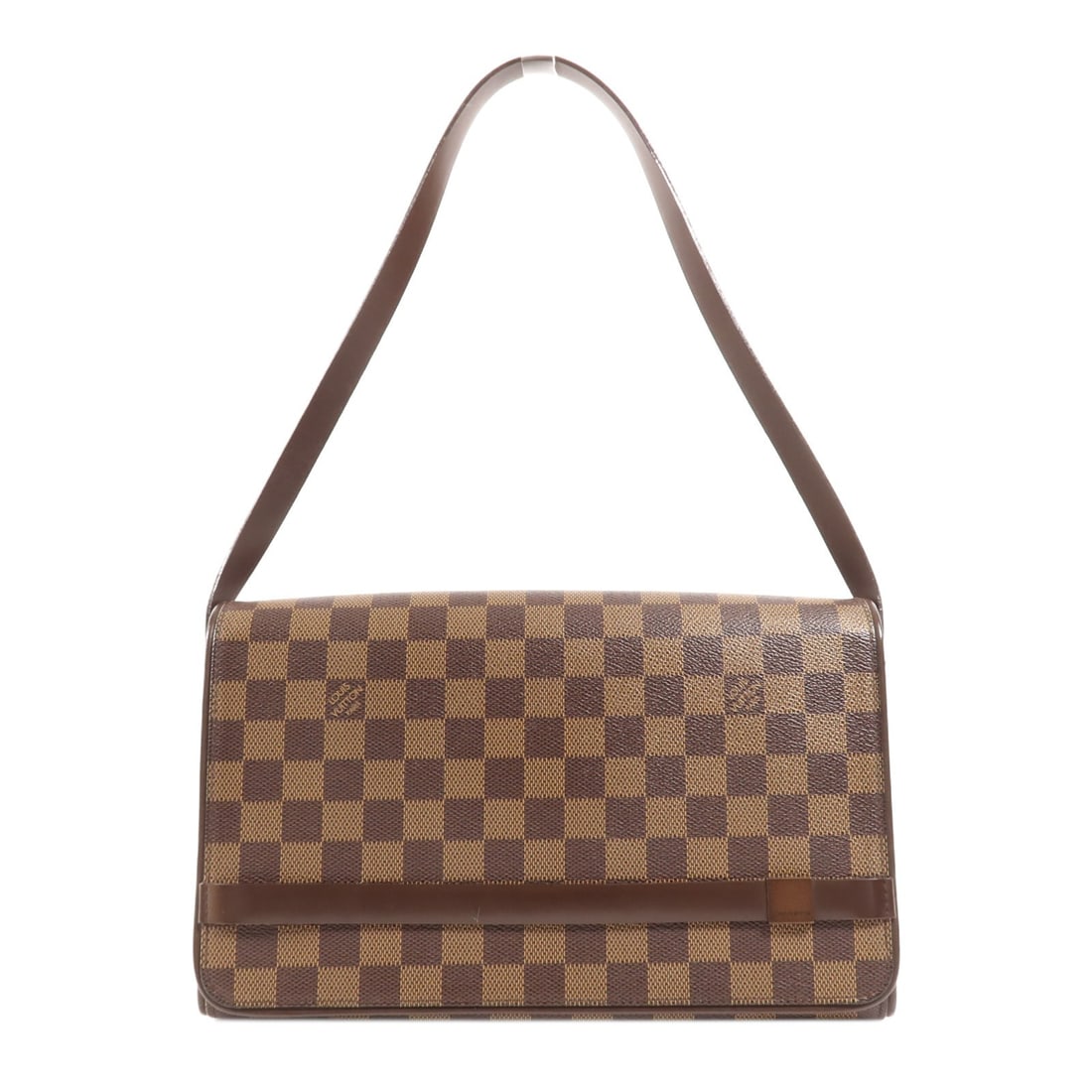 LOUIS VUITTON Tribeca Ron Shoulder Bag N51160 Damier Brown (1 of 15)