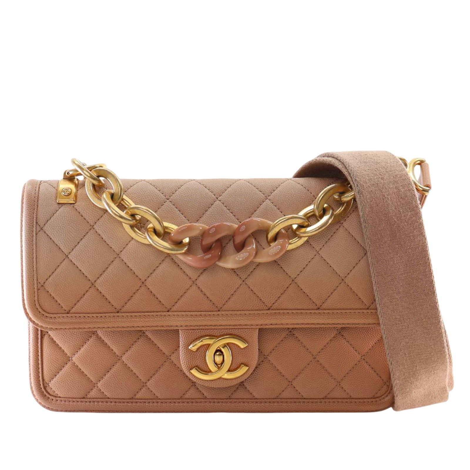 Chanel Caviar Leather Sunset On The Sea Medium Quilted Flap Bag (1 of 15)