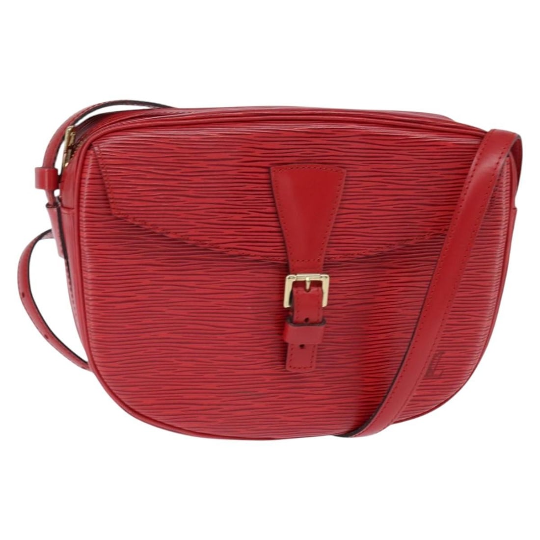 Louis Vuitton Epi Jeune Fille MM Shoulder Bag Red M52157 Auth (1 of 18)