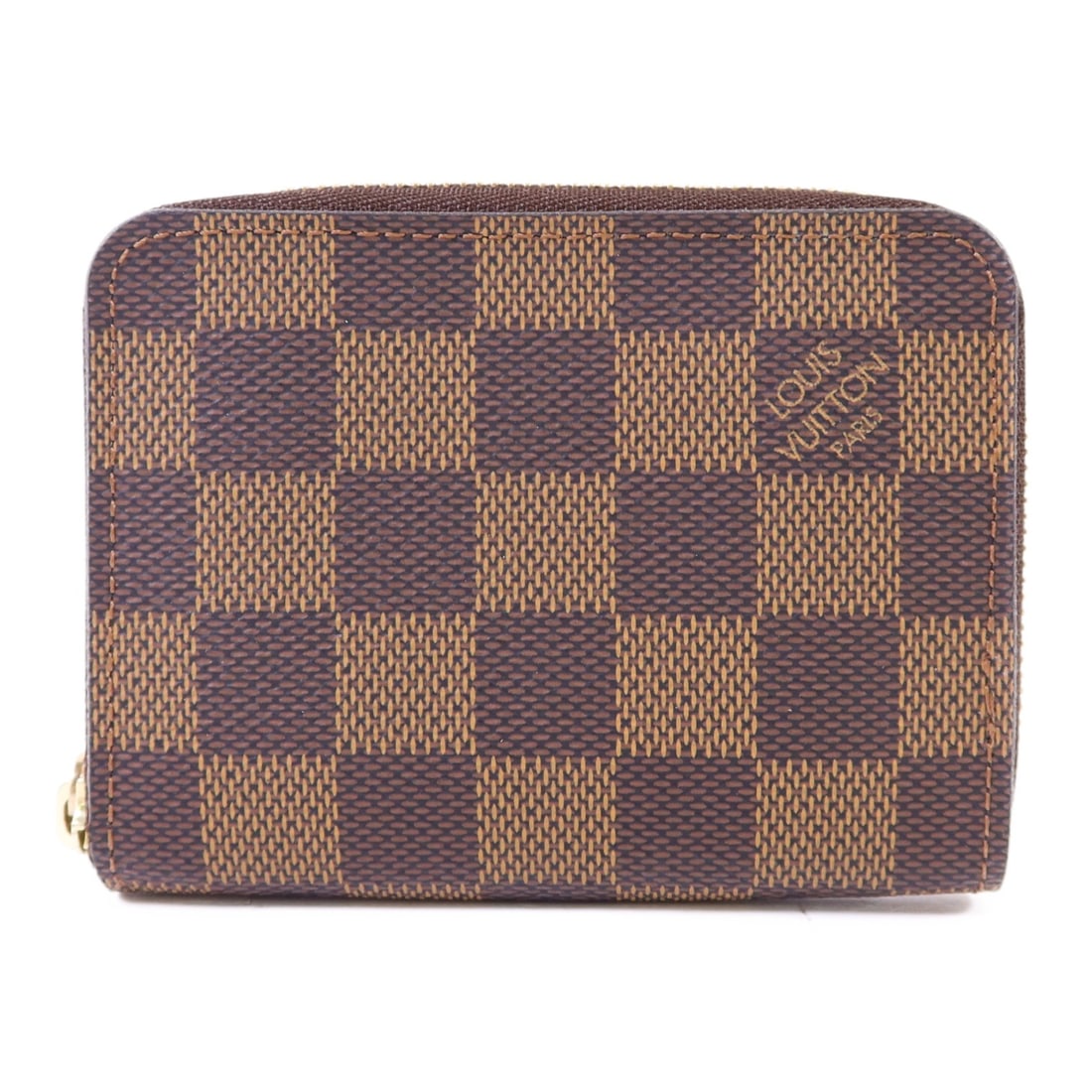 Zippy Coin Purse in Damier Brown PVC Canvas by Louis Vuitton N63070 (1 of 12)