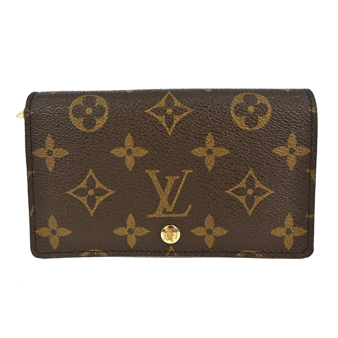Louis Vuitton Porte Monnaie Billet Tresor Wallet M61730 Monogram Canvas (1 of 7)