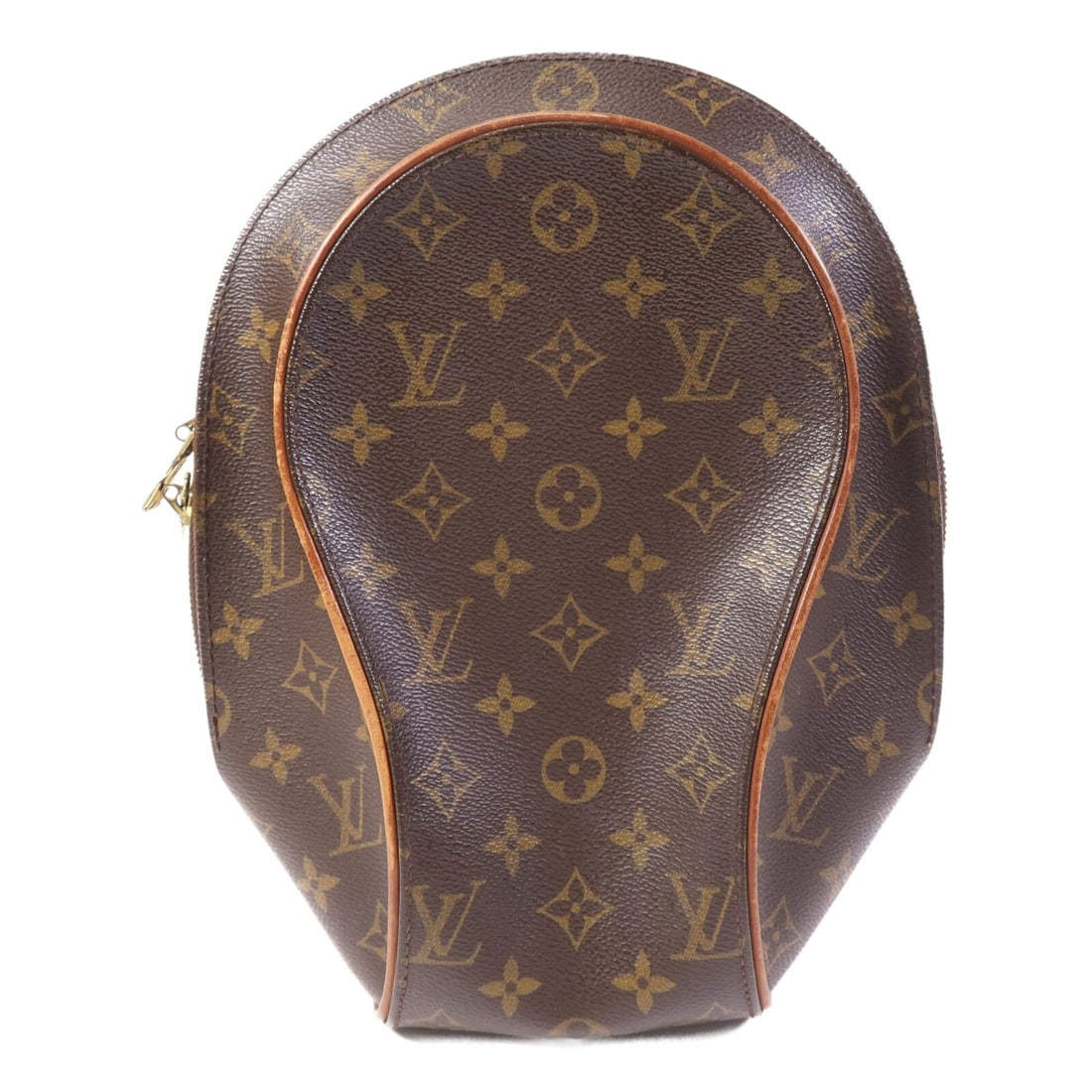 Louis Vuitton Ellipse Sac A Dos Monogram Brown Backpack with Gold Tone Hardware: Louis Vuitton Ellipse Sac A Dos Monogram Brown Backpack with Gold Tone Hardware This Louis Vuitton Ellipse Sac A Dos backpack features the iconic monogram pattern on brown PVC coated canvas. Designed