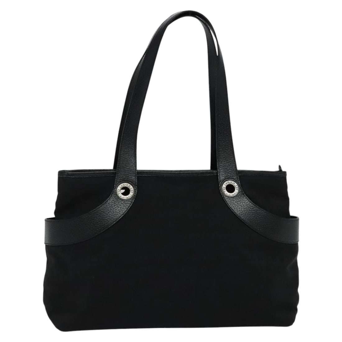 Bvlgari Logomania Canvas Tote Black Women's Bag (1 of 18)