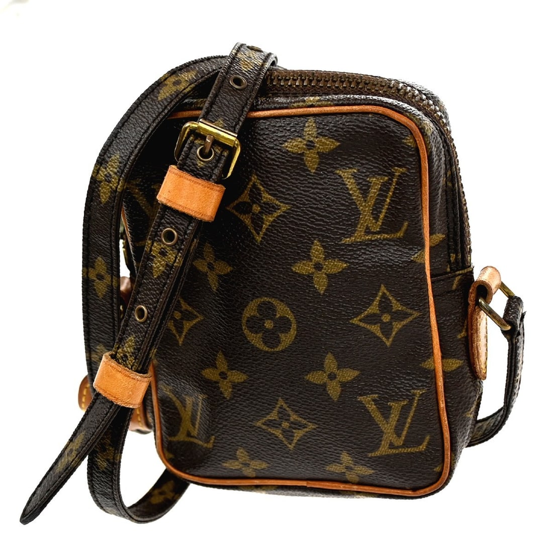 Danube Brown Canvas Louis Vuitton Women's Handbag 11.5cm x 15cm x 4cm (1 of 12)