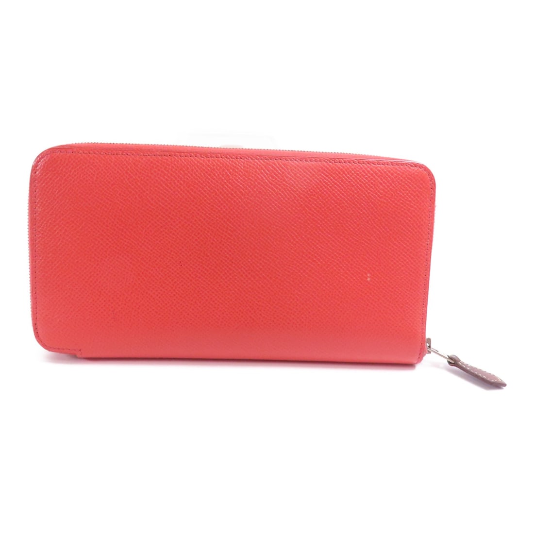 HERMES Azap Long Wallet Epsom Leather Rose Jaipur PHW: HERMES Azap Long Wallet Epsom Leather Rose Jaipur PHW This elegant long wallet from HERMES showcases a sophisticated design crafted from high-quality calfskin leather. The vibrant Rose Jaipur color ad