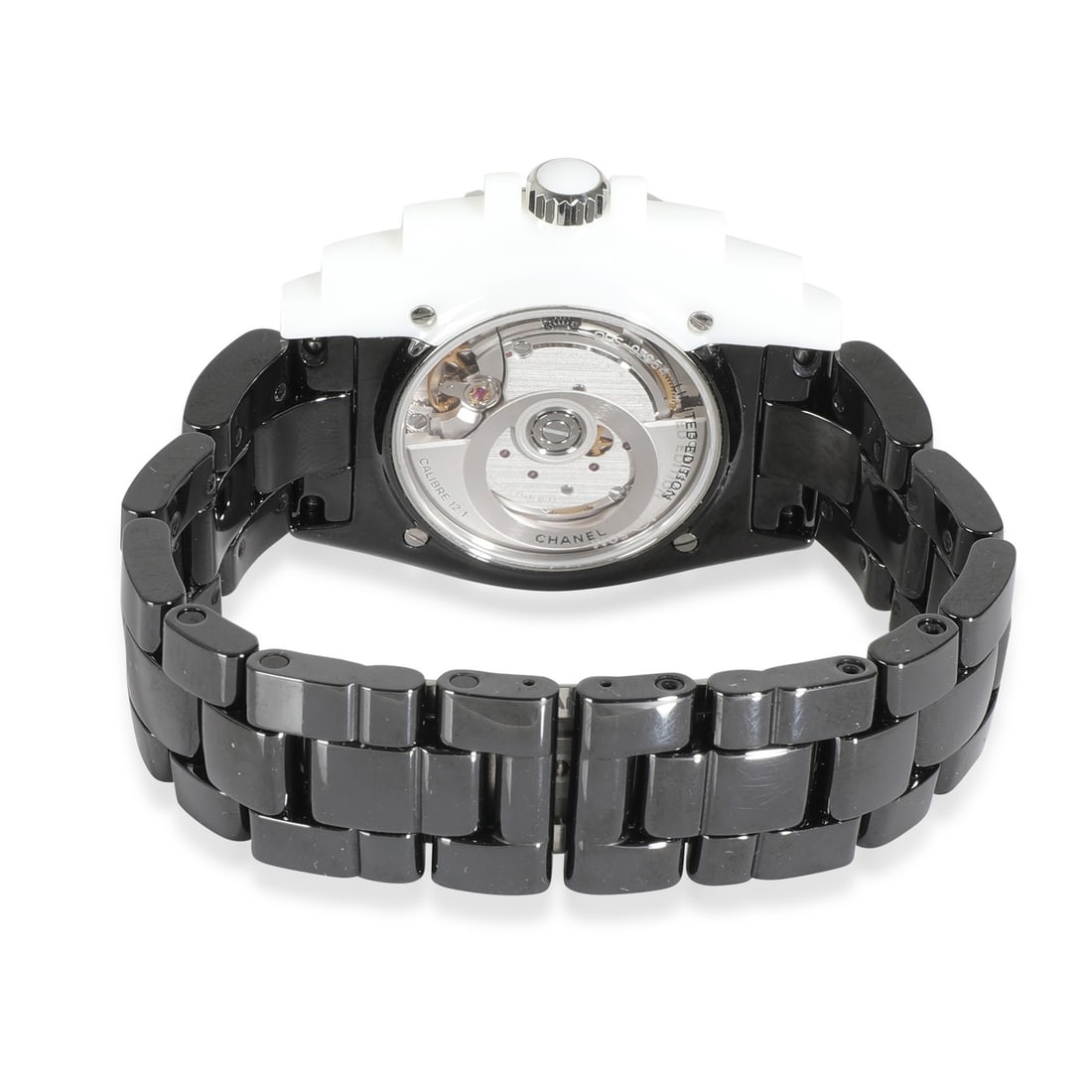 J-12 Cybernetic 38mm Unisex Wristwatch Ceramic Black Dial with Box and Papers - 4