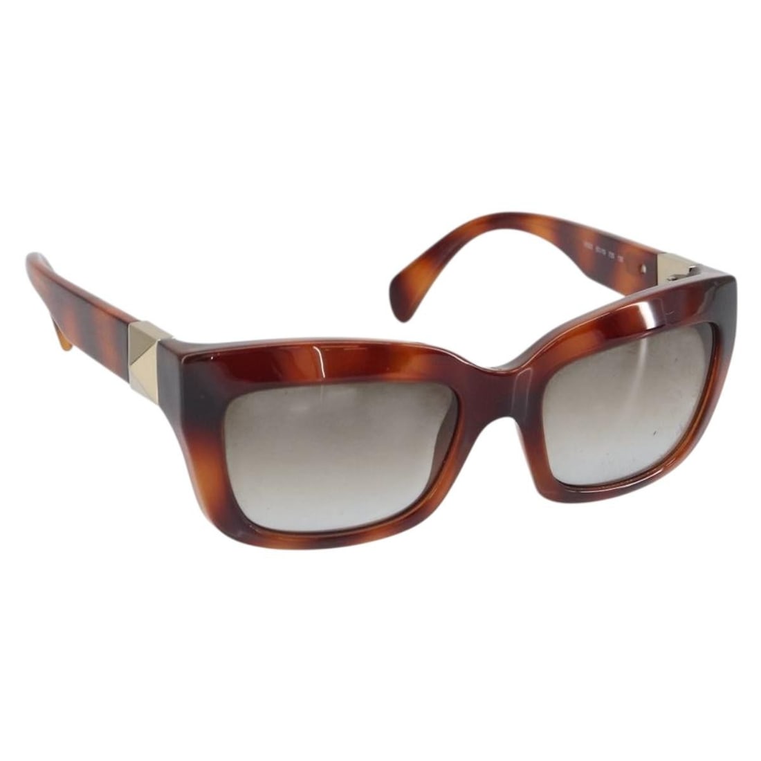 Brown Plastic Valentino BA10306 Sunglasses Made in Italy: Brown Plastic Valentino BA10306 Sunglasses Made in Italy These Valentino sunglasses feature a brown plastic frame and are made in Italy. They exhibit slight surface rubbing and minor scratches on meta