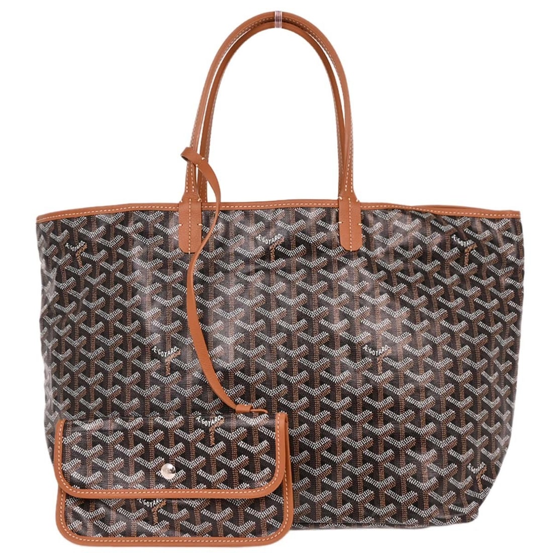 Saint Louis Black Canvas Goyard Tote Bag 34cm by 27cm by 13cm: Saint Louis Black Canvas Goyard Tote Bag 34cm by 27cm by 13cm The Goyard Saint Louis Tote is a women's black tote crafted from coated canvas. This elegant tote features a spacious design suitable for