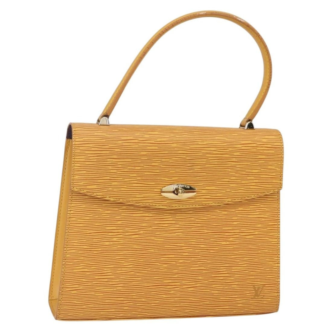 LOUIS VUITTON Epi Malesherbes Hand Bag Tassili Yellow M52379 Auth: LOUIS VUITTON Epi Malesherbes Hand Bag Tassili Yellow M52379 Auth This authentic LOUIS VUITTON Epi Malesherbes Hand Bag in a vibrant Tassili Yellow / Jonne color is a stylish accessory that combines e