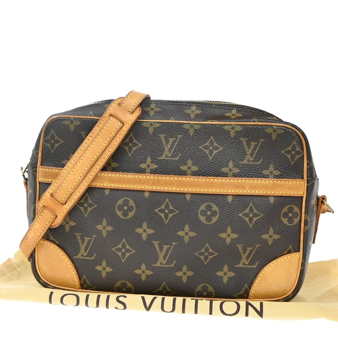 Louis Vuitton Brown Monogram Canvas Trocadero Purse 27cm by 18cm by 6.5cm (1 of 15)