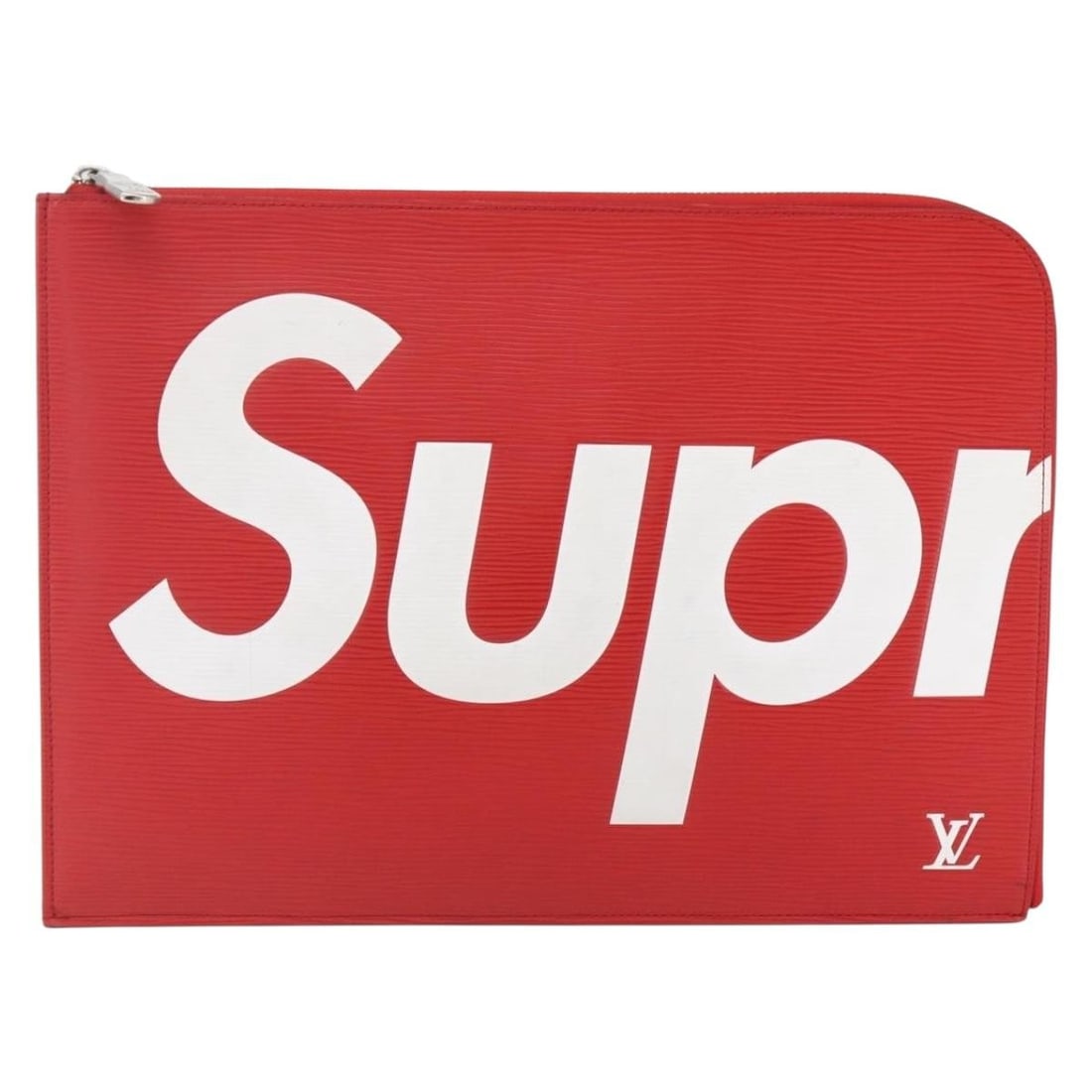 Limited Edition Supreme Red Epi Leather Pochette Jour by Louis Vuitton (1 of 18)
