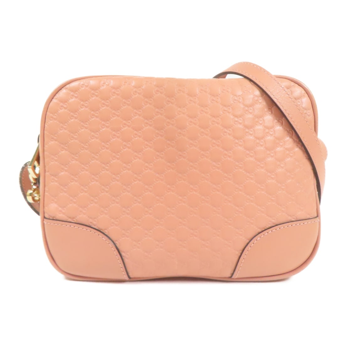 GUCCI GG GHW Pink Leather Shoulder Bag Italy (1 of 14)