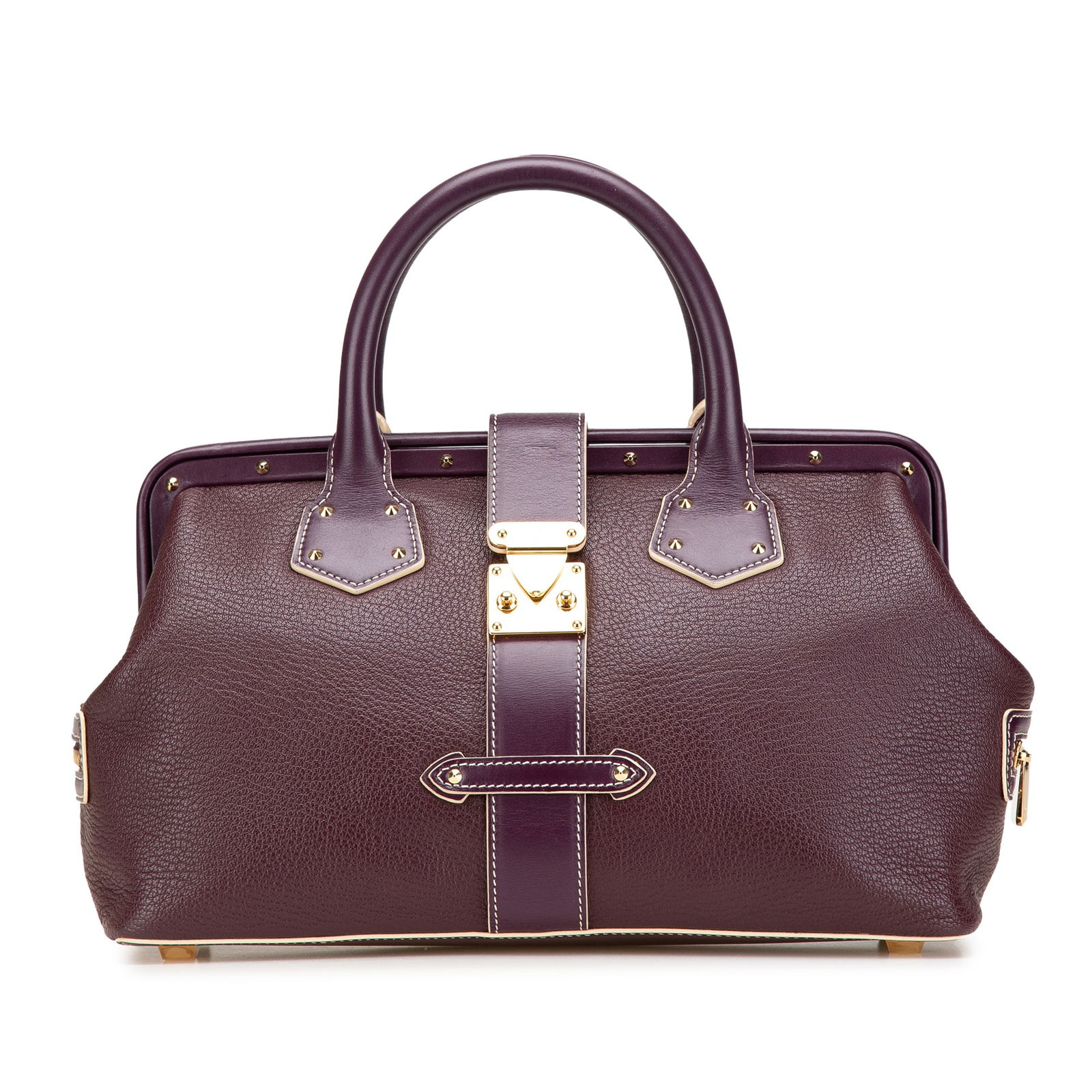 Louis Vuitton Suhali Lingenieux PM Purple Leather Bag (1 of 15)