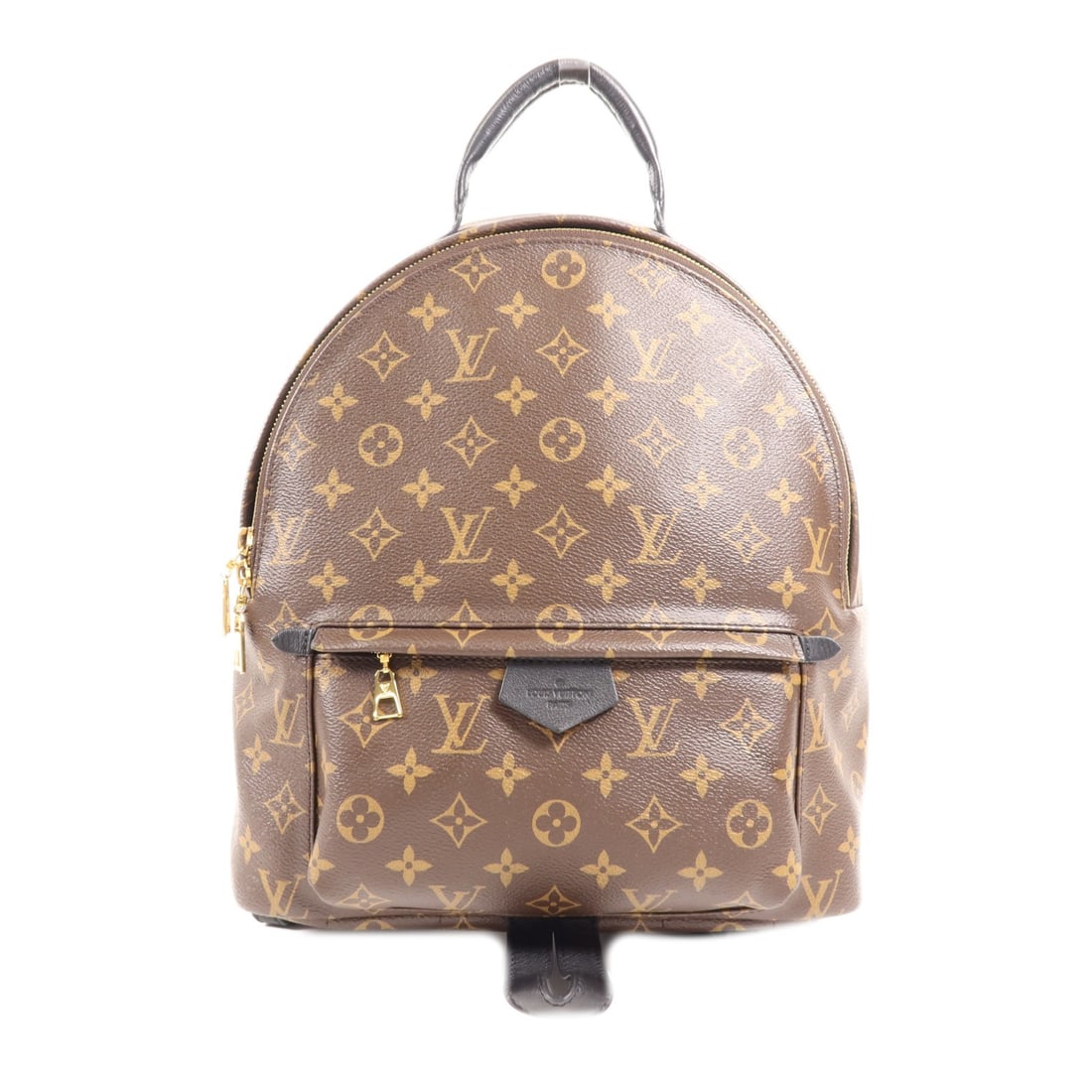 LOUIS VUITTON Palm Spring Backpack M44874 Monogram Brown GHW: LOUIS VUITTON Palm Spring Backpack M44874 Monogram Brown GHW This Louis Vuitton Palm Spring Backpack (M44874) is a stylish and functional ruck daypack designed for everyday use. Made from durable PVC