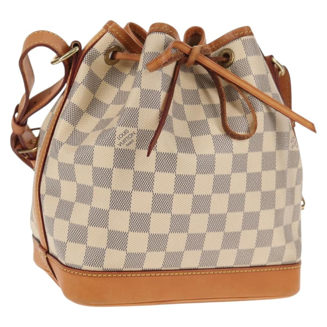Louis Vuitton Damier Azur Noe BB Shoulder Bag N41220 Auth France: Louis Vuitton Damier Azur Noe BB Shoulder Bag N41220 Auth France This authentic LOUIS VUITTON Damier Azur Noe BB Shoulder Bag is a stylish and functional accessory. Crafted from durable Damier Azur Ca