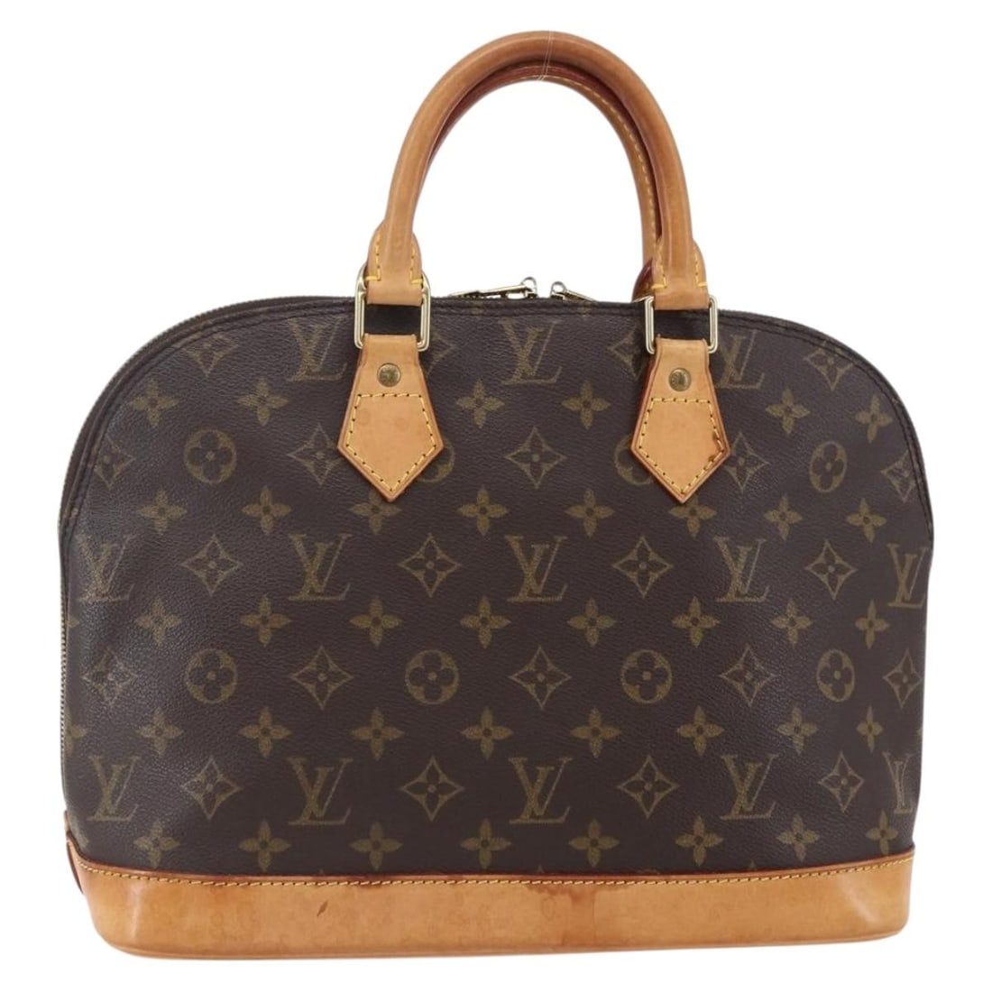 Alma Tote by Louis Vuitton in Monogram Canvas Brown France (1 of 18)