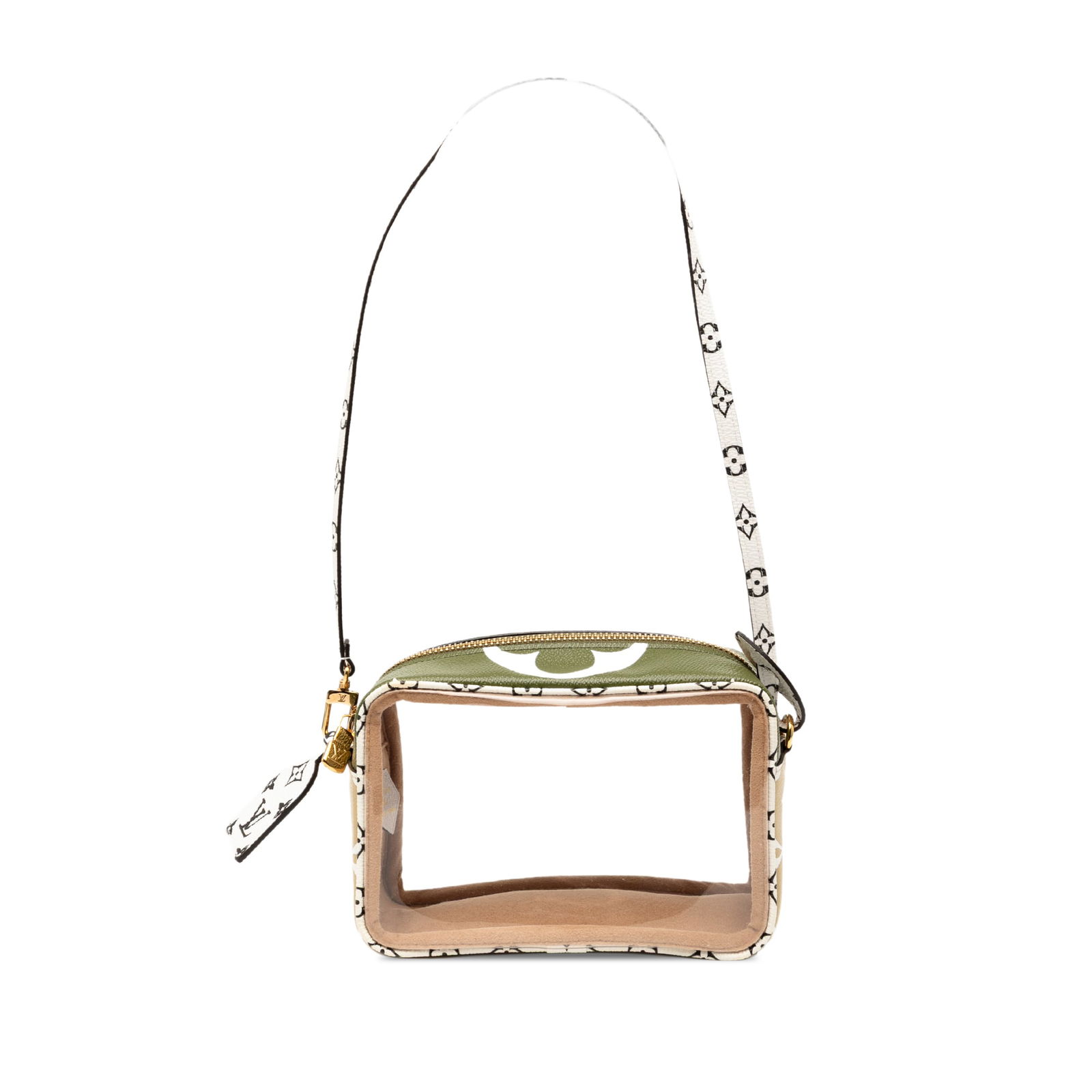 Louis Vuitton Monogram Giant Jungle Beach Pouch Green Fabric (1 of 7)