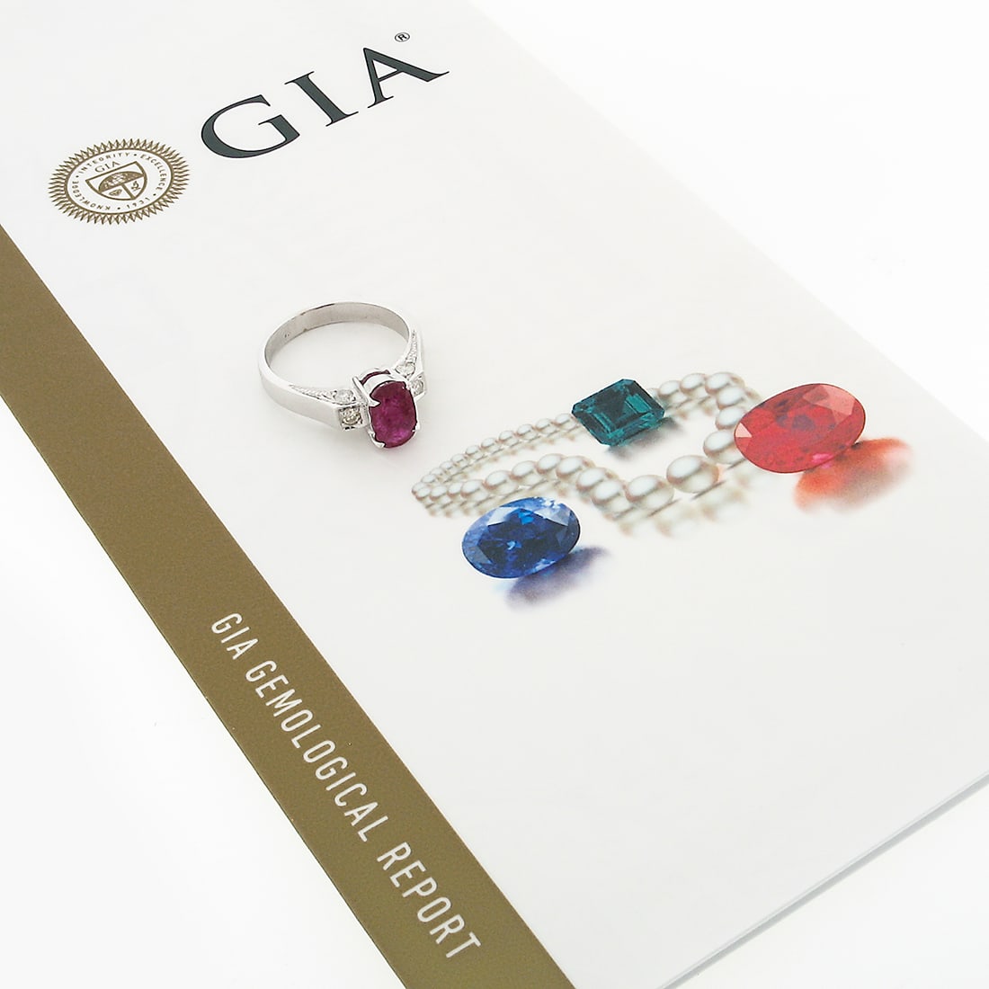 Vintage 18k White Gold GIA 1.62ct Ruby Diamond Engagement Ring: Vintage 18k White Gold GIA 1.62ct Ruby Diamond Engagement Ring This exquisite vintage engagement ring showcases a stunning GIA certified natural ruby, elegantly prong set in solid 18k white gold. The