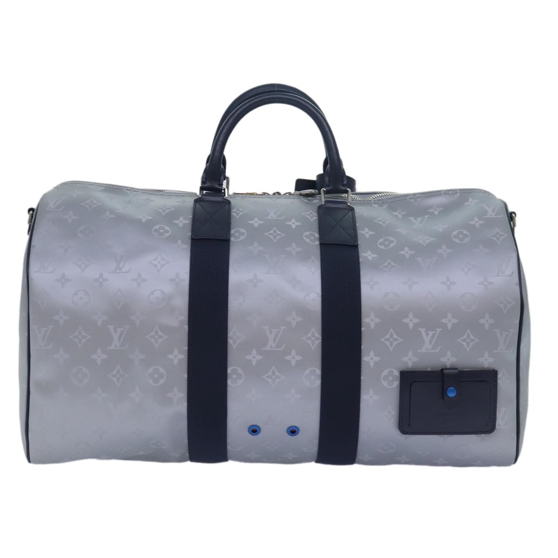 Limited Edition Louis Vuitton Keepall Bandouliere 50 Satellite Canvas Bag (1 of 18)