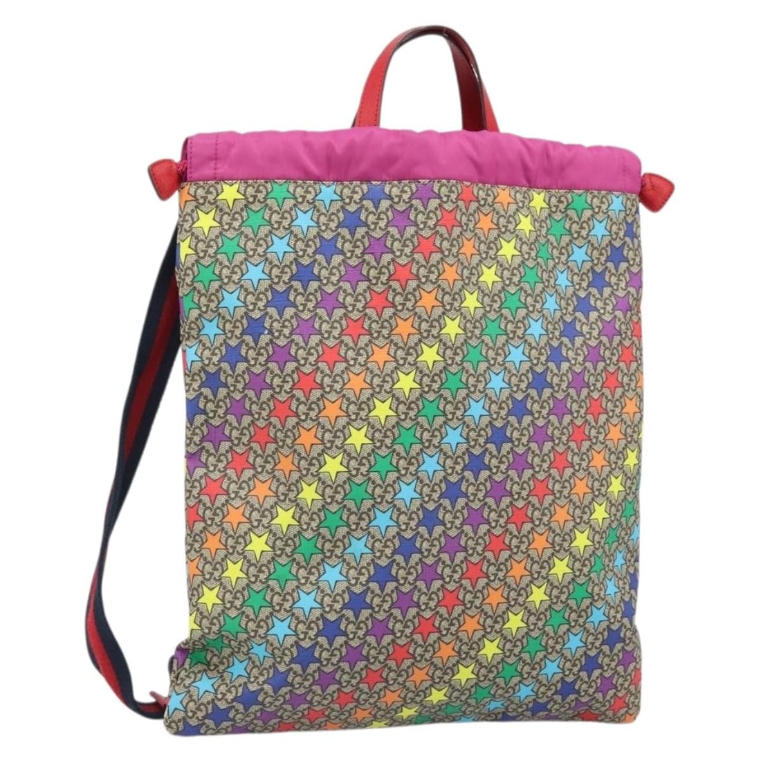 Children's Red GG Supreme PVC Backpack by Gucci with Dust Bag (1 of 18)