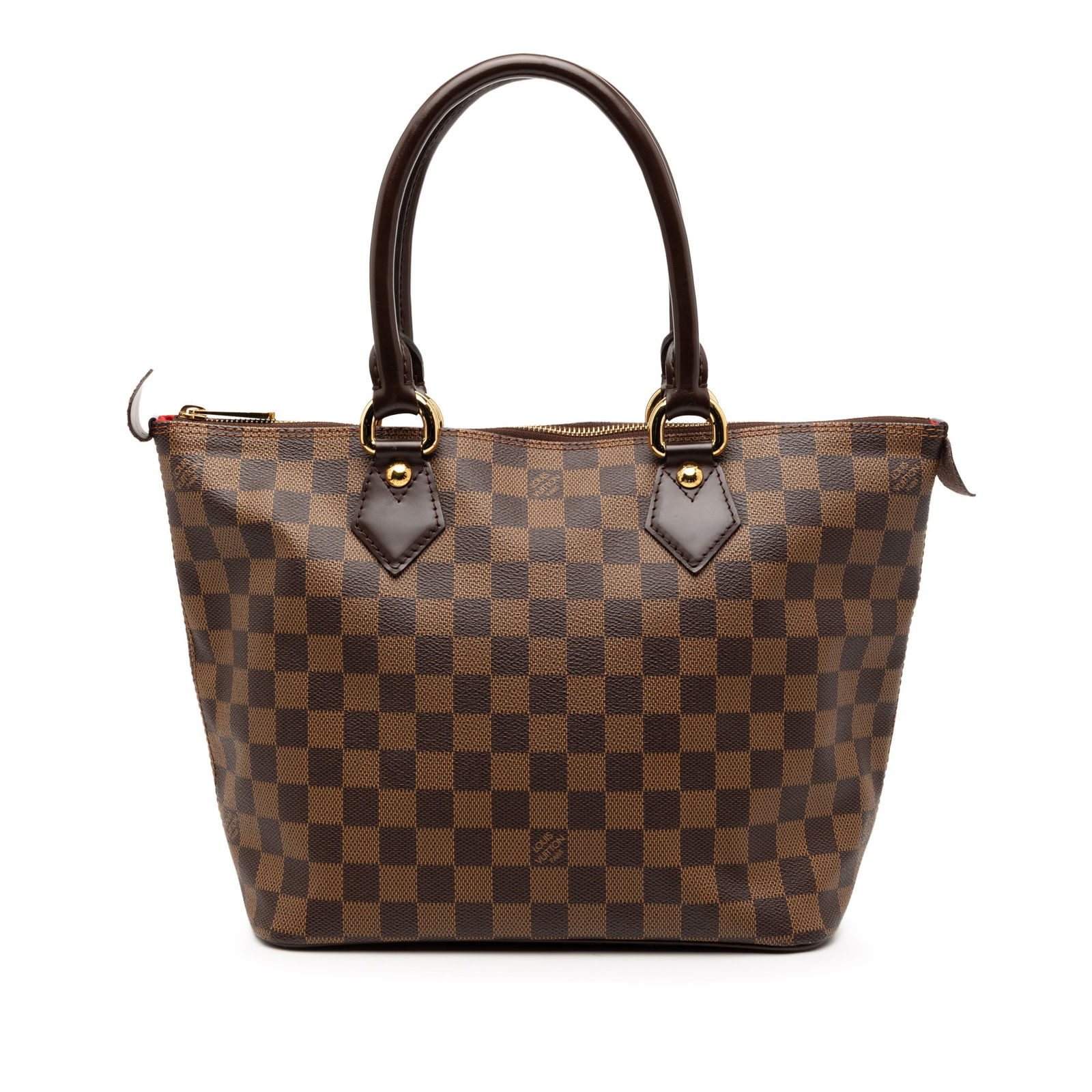 Damier Ebene Canvas Saleya PM Handbag by Louis Vuitton (1 of 9)